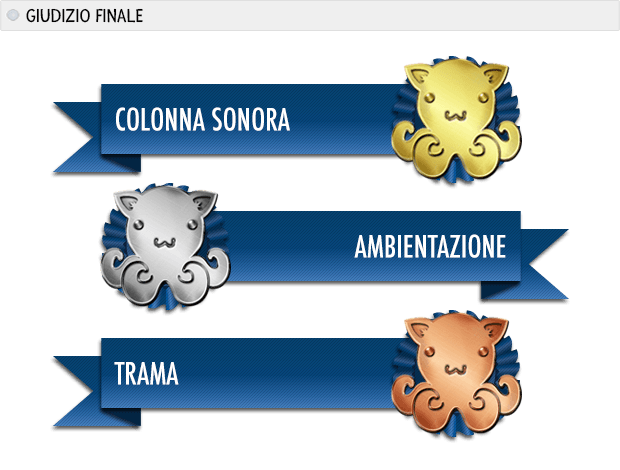 CORPSE PARTY: Blood Drive POLIPI: colonna sonora oro, ambientazione argento, trama bronzo