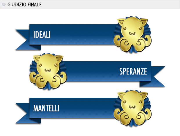 helldivers premi: ideali oro, speranze oro, mantelli oro.
