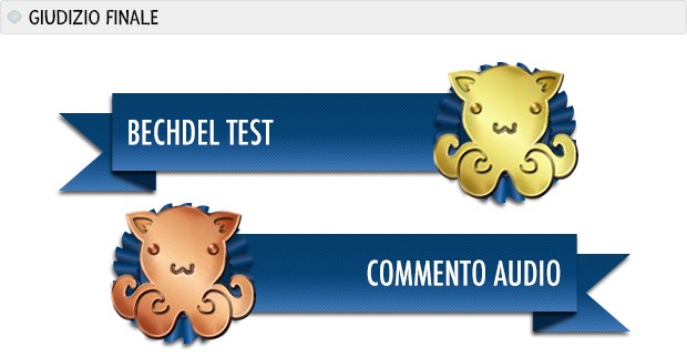 SHARDLIGHT POLIPI: bechdel test oro, commento audio bronzo